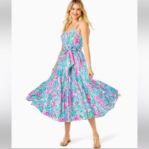 Lilly Pulitzer Edith Midi Dress Size 8 NWT